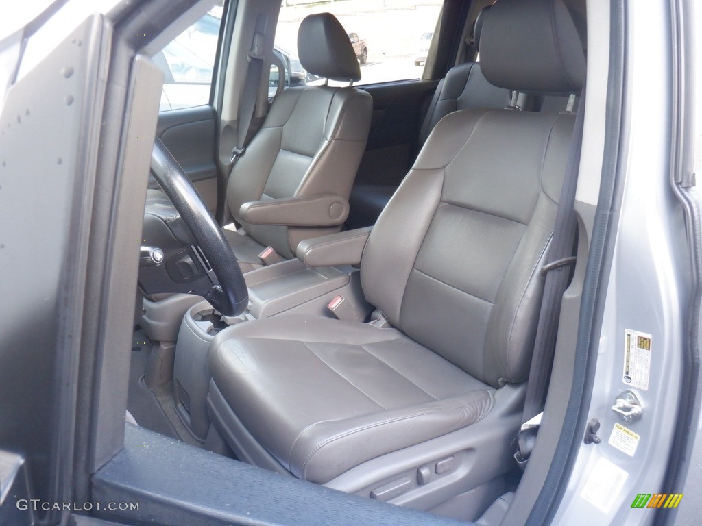 2014 Odyssey EX-L - Alabaster Silver Metallic / Gray photo #19
