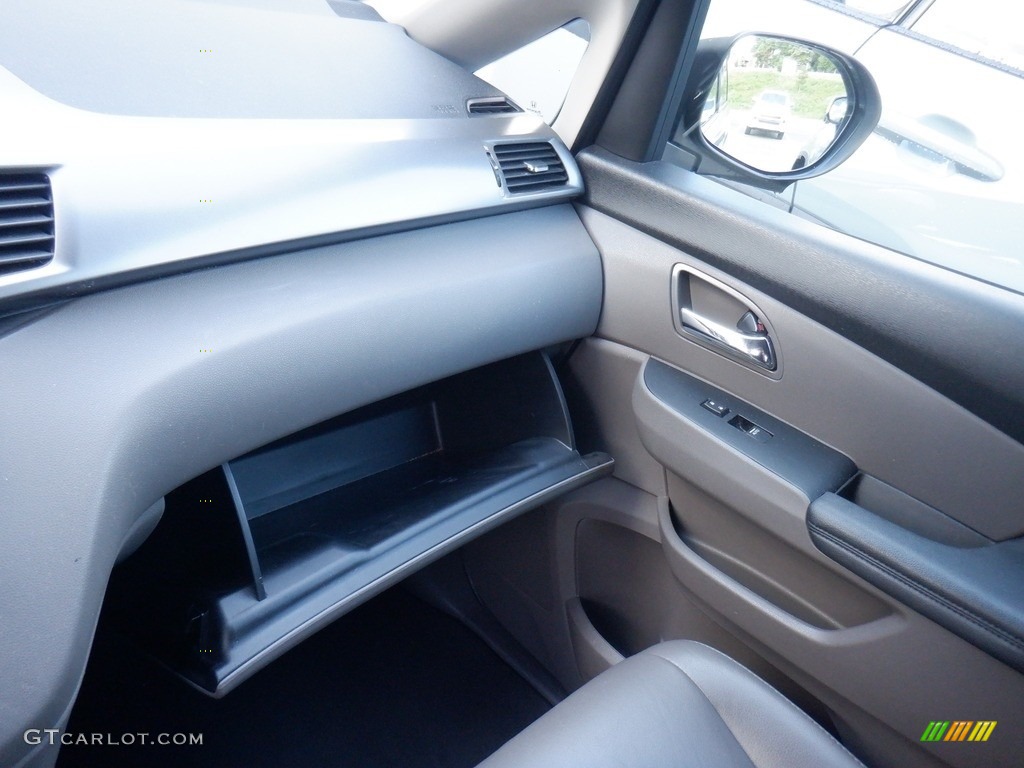 2014 Odyssey EX-L - Alabaster Silver Metallic / Gray photo #24