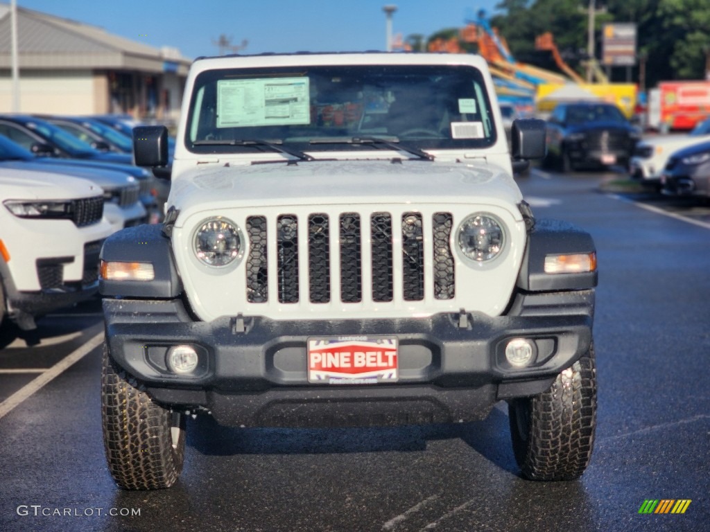 2024 Wrangler Sport 4x4 - Bright White / Black photo #2