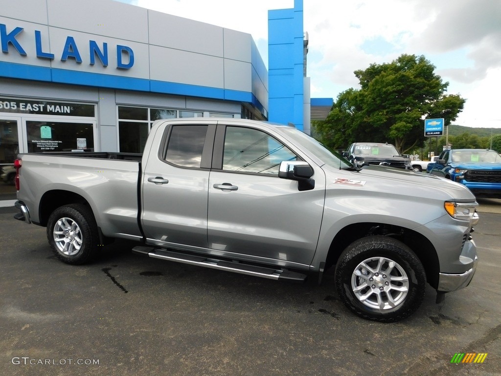 2024 Silverado 1500 LT Double Cab 4x4 - Sterling Gray Metallic / Jet Black photo #2