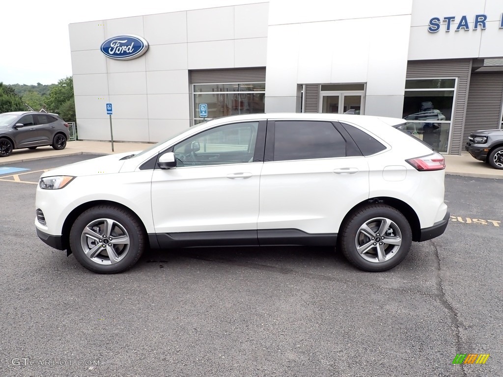 Star White Metallic Tri-Coat 2024 Ford Edge SEL AWD Exterior Photo #146455337