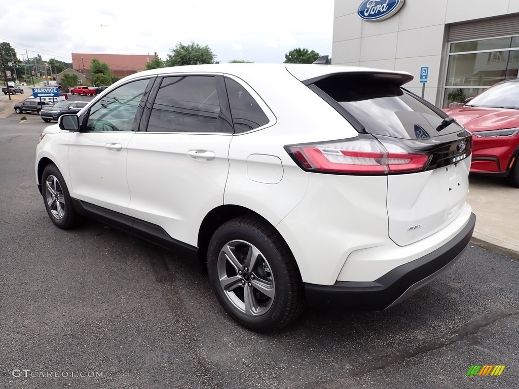 2024 Edge SEL AWD - Star White Metallic Tri-Coat / Dune photo #3
