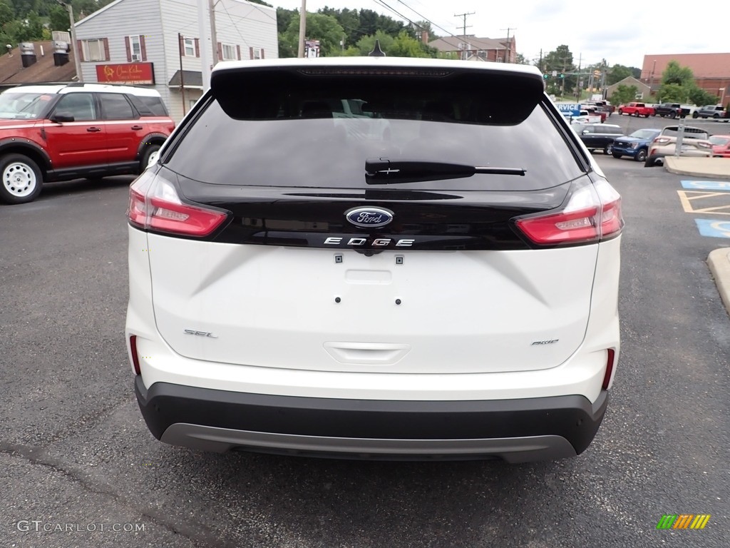 2024 Edge SEL AWD - Star White Metallic Tri-Coat / Dune photo #4