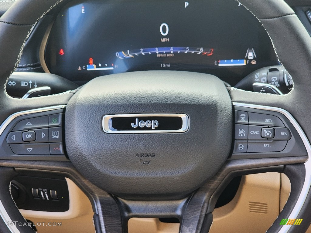 2023 Grand Cherokee Limited 4x4 - Midnight Sky / Wicker Beige/Global Black photo #13
