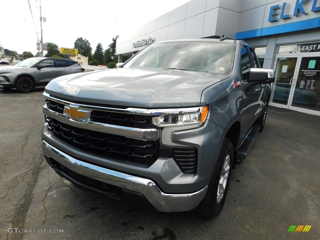 2024 Silverado 1500 LT Double Cab 4x4 - Sterling Gray Metallic / Jet Black photo #11