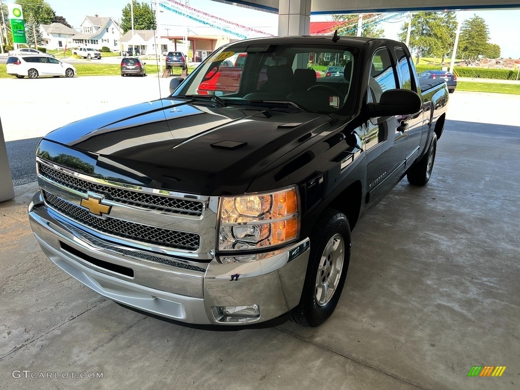 2013 Silverado 1500 LT Extended Cab - Black / Ebony photo #2