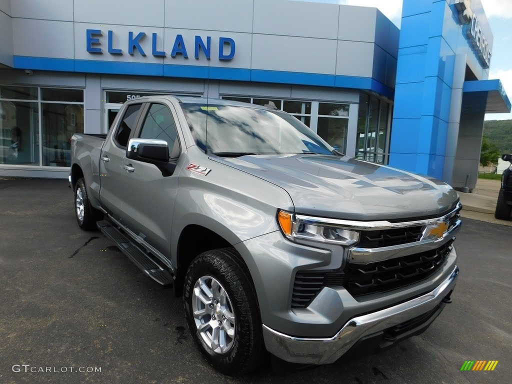 2024 Silverado 1500 LT Double Cab 4x4 - Sterling Gray Metallic / Jet Black photo #13