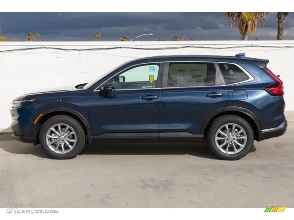 Canyon River Blue Metallic 2024 Honda CR-V EX Exterior Photo #146455814