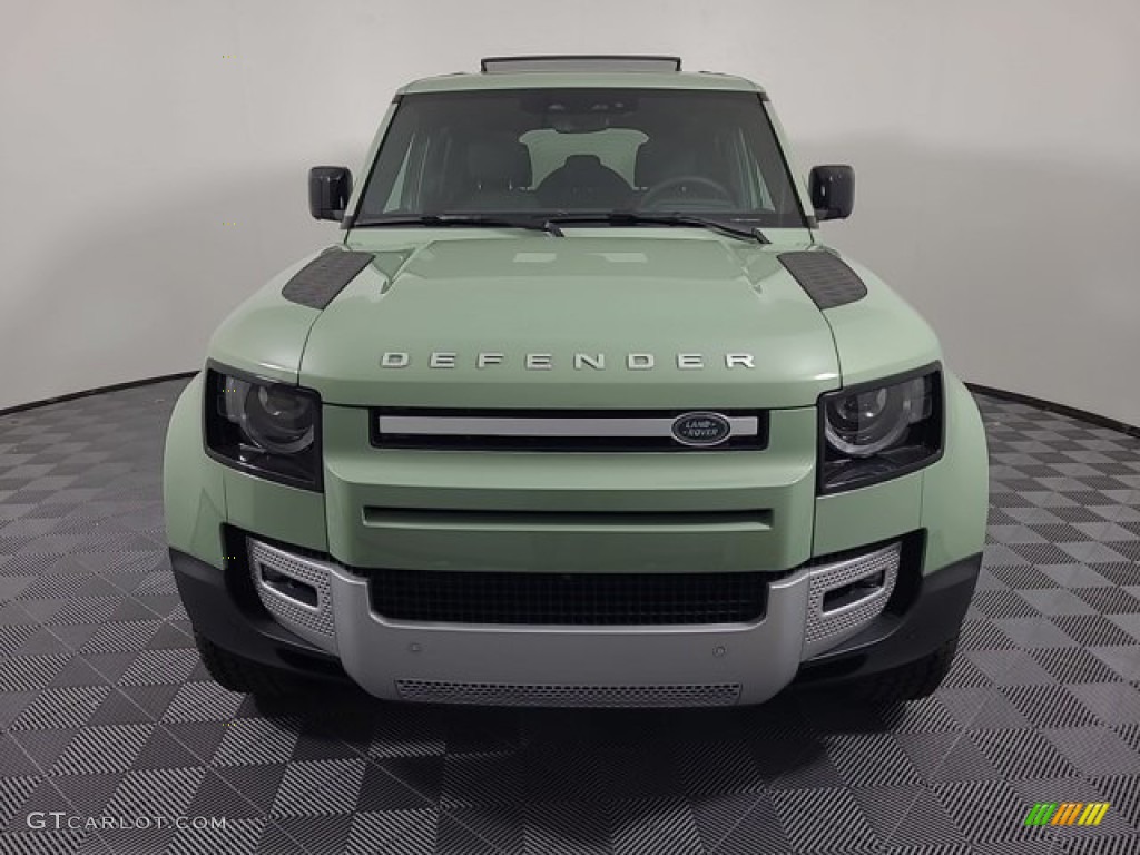 Grasmere Green 2023 Land Rover Defender 110 75th Limited Edition Exterior Photo #146455856