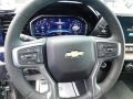 Jet Black Steering Wheel Photo for 2024 Chevrolet Silverado 1500 #146455871