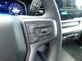 Jet Black Steering Wheel Photo for 2024 Chevrolet Silverado 1500 #146455887