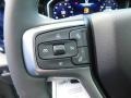 Jet Black Steering Wheel Photo for 2024 Chevrolet Silverado 1500 #146455910