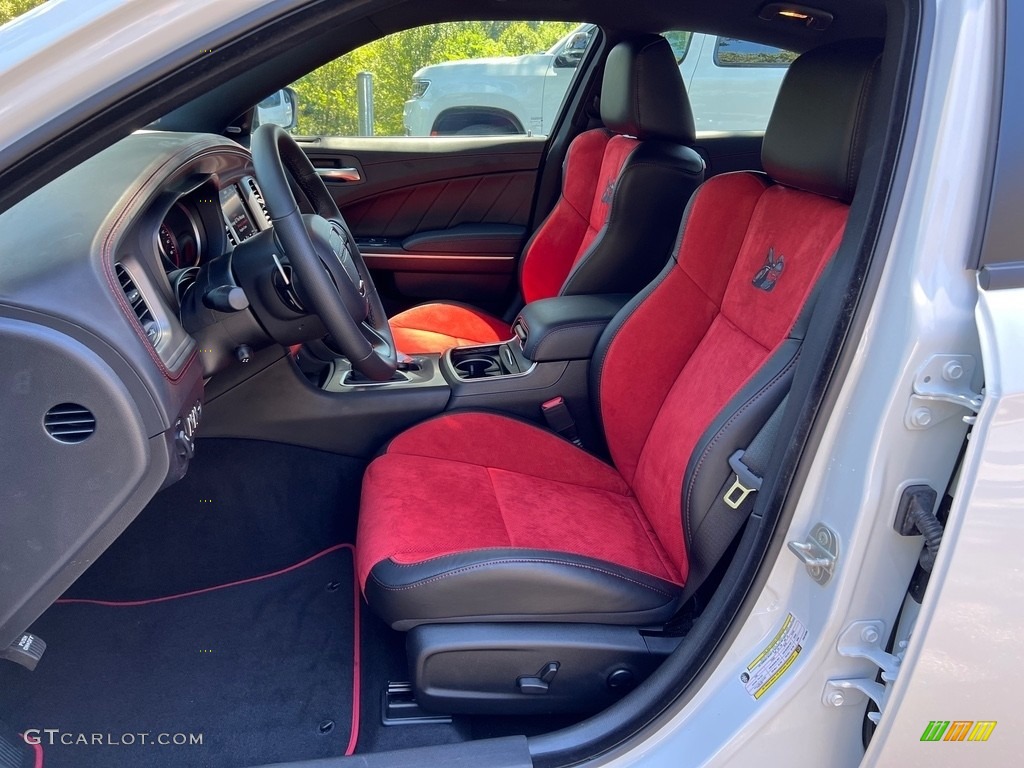 Ruby Red/Black Interior 2023 Dodge Charger Scat Pack Plus Photo #146457218