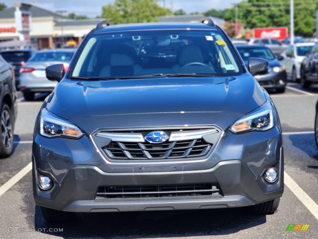 2022 Crosstrek Limited - Magnetite Gray Metallic / Gray photo #2