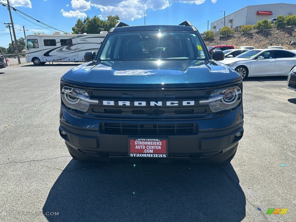 2022 Bronco Sport Outer Banks 4x4 - Alto Blue Metallic / Navy Pier photo #2