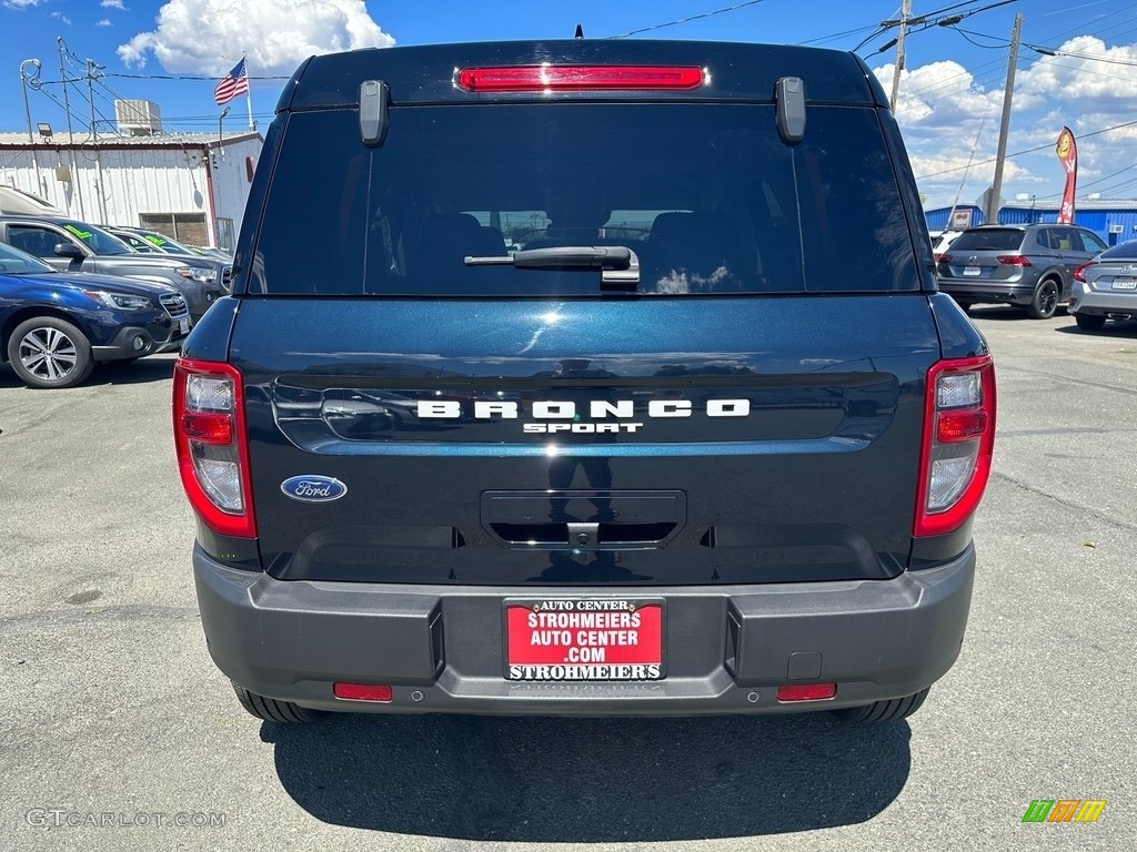 2022 Bronco Sport Outer Banks 4x4 - Alto Blue Metallic / Navy Pier photo #5