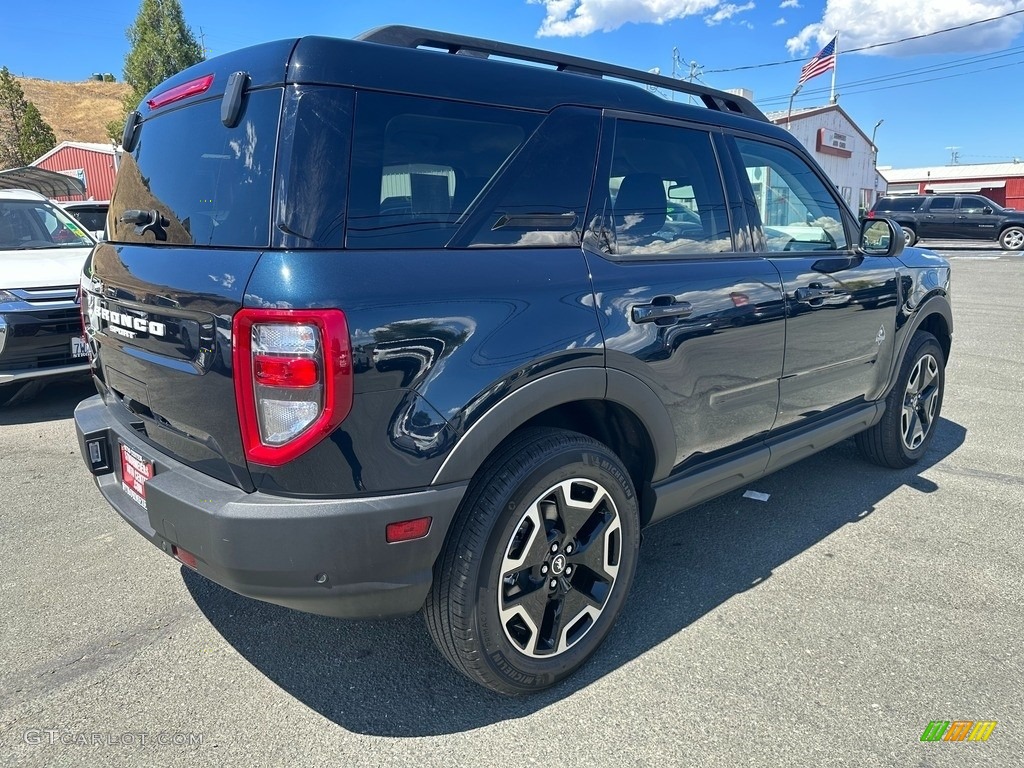 2022 Bronco Sport Outer Banks 4x4 - Alto Blue Metallic / Navy Pier photo #6