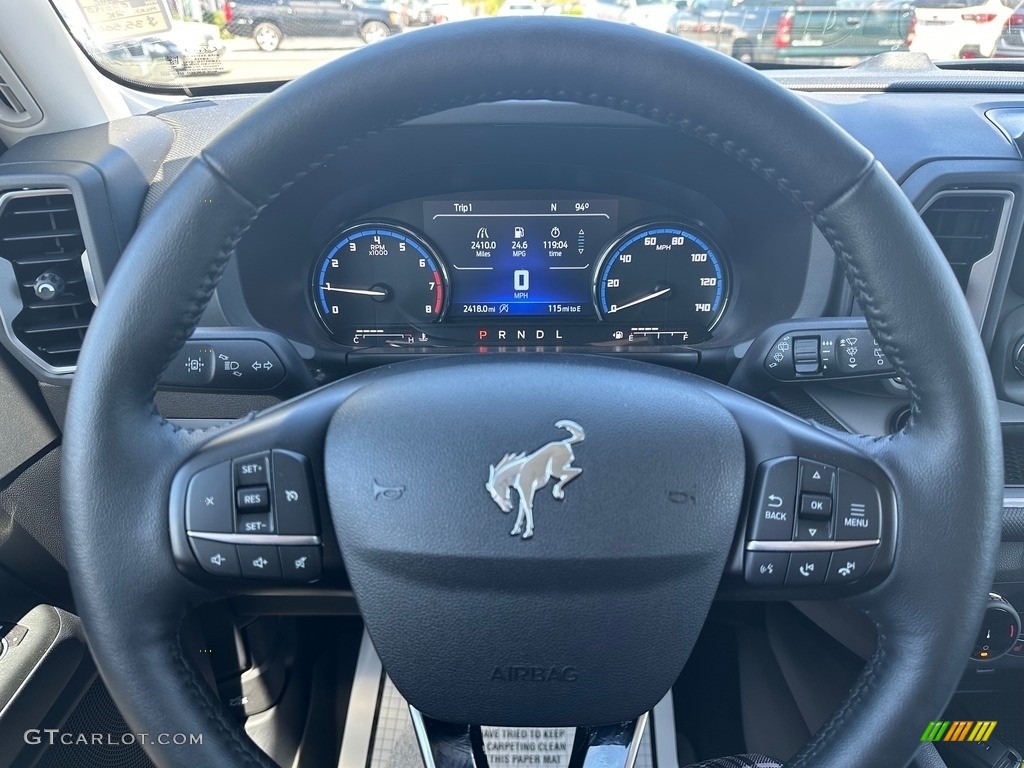 2022 Bronco Sport Outer Banks 4x4 - Alto Blue Metallic / Navy Pier photo #9