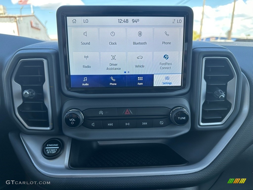 2022 Bronco Sport Outer Banks 4x4 - Alto Blue Metallic / Navy Pier photo #11