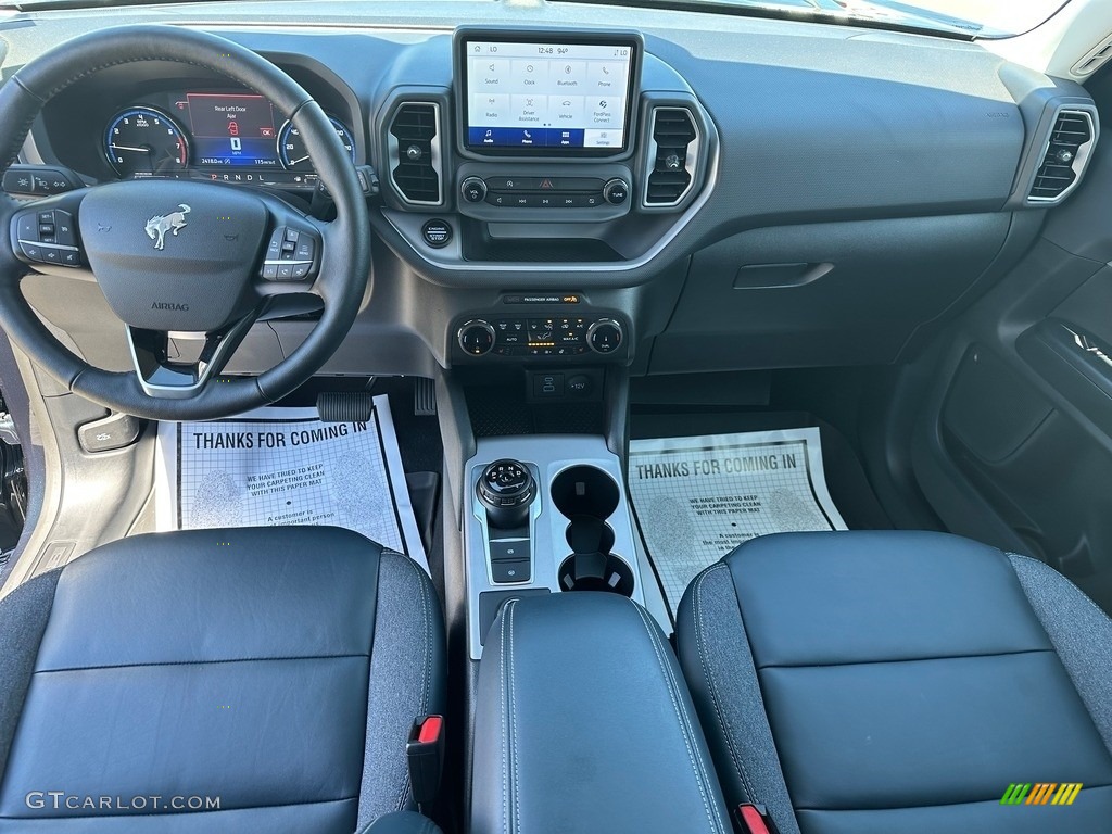 2022 Bronco Sport Outer Banks 4x4 - Alto Blue Metallic / Navy Pier photo #13