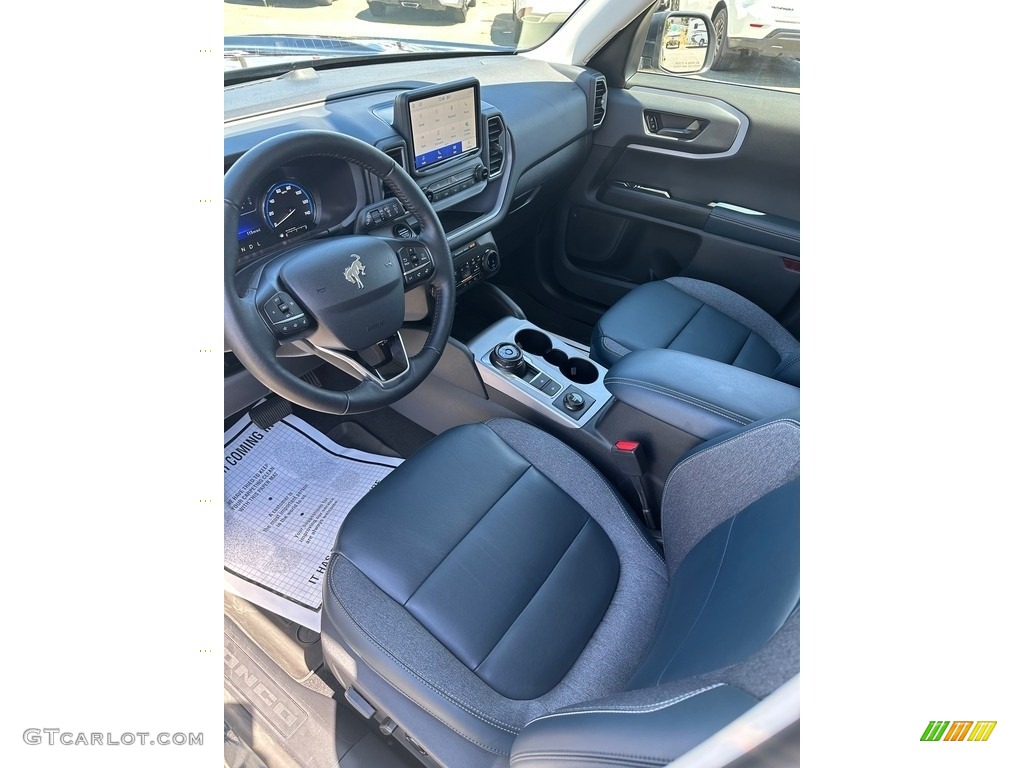 2022 Bronco Sport Outer Banks 4x4 - Alto Blue Metallic / Navy Pier photo #14