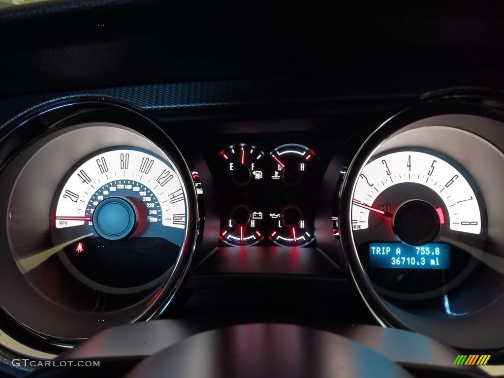 2012 Mustang GT Premium Coupe - Performance White / Charcoal Black photo #3