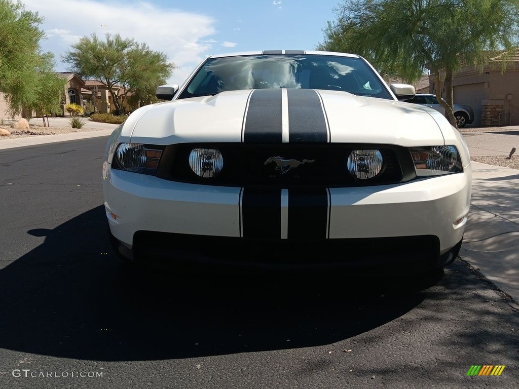 2012 Mustang GT Premium Coupe - Performance White / Charcoal Black photo #6