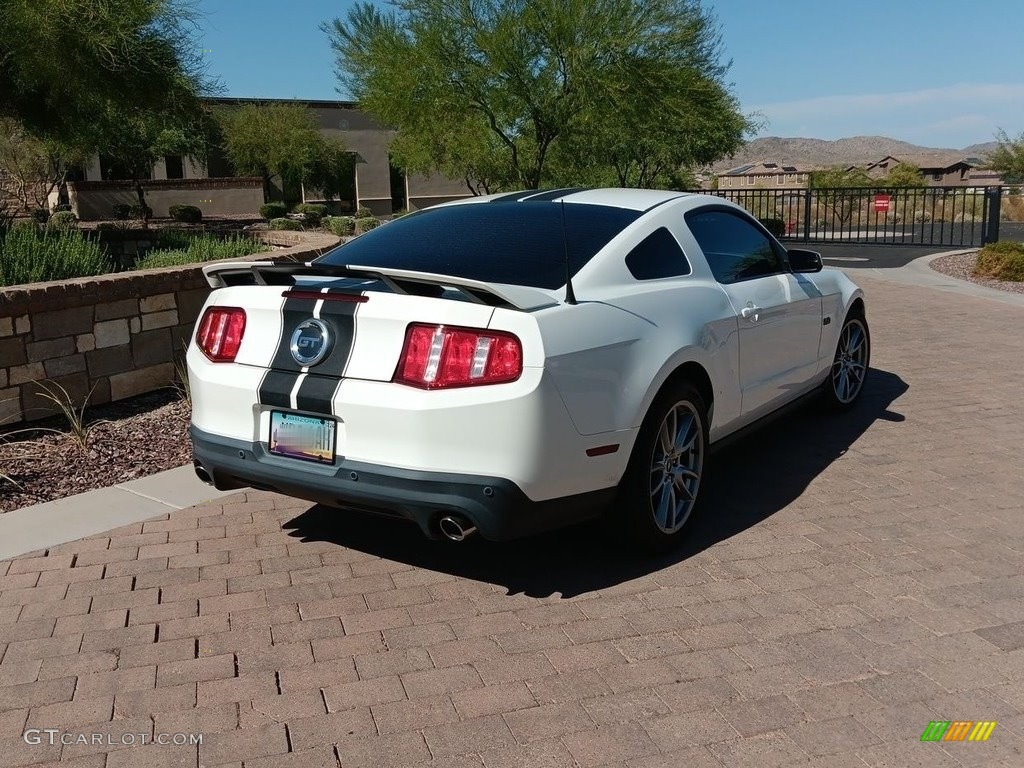 2012 Mustang GT Premium Coupe - Performance White / Charcoal Black photo #8