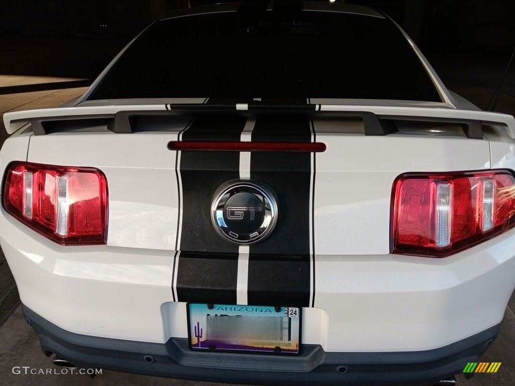 2012 Mustang GT Premium Coupe - Performance White / Charcoal Black photo #9