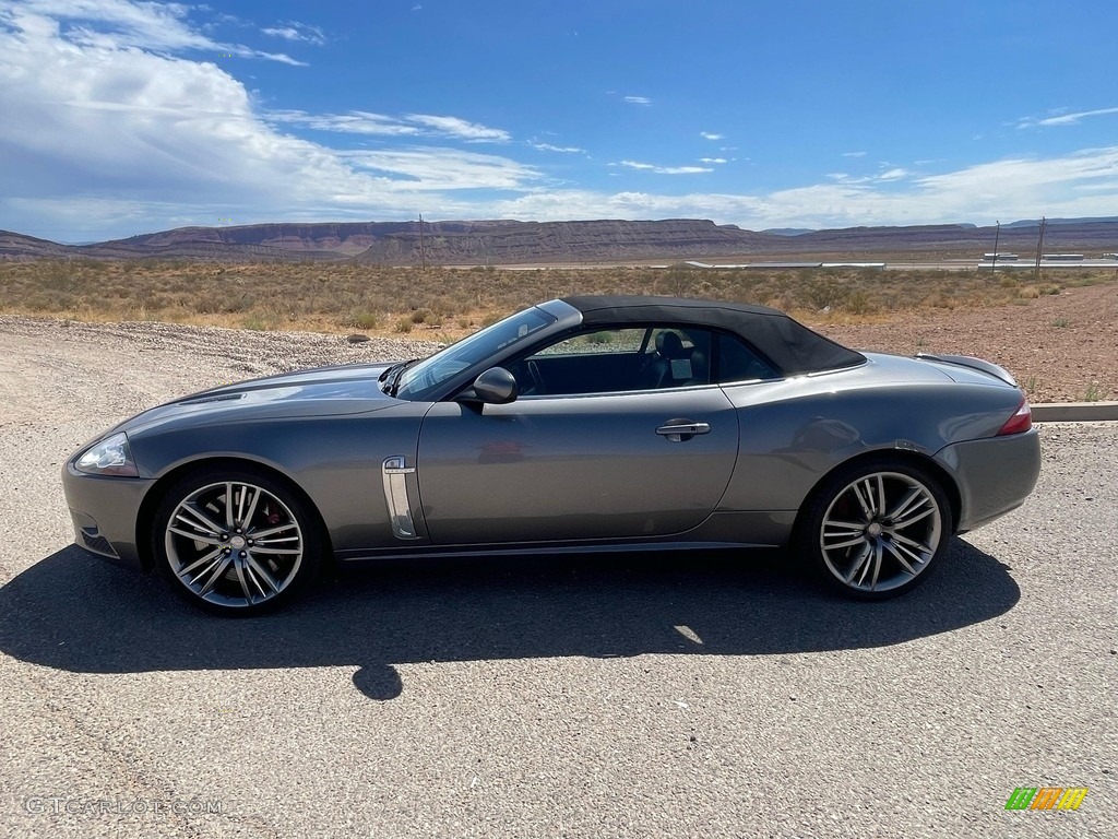 2009 XK XKR Convertible - Shadow Gray / Charcoal photo #1