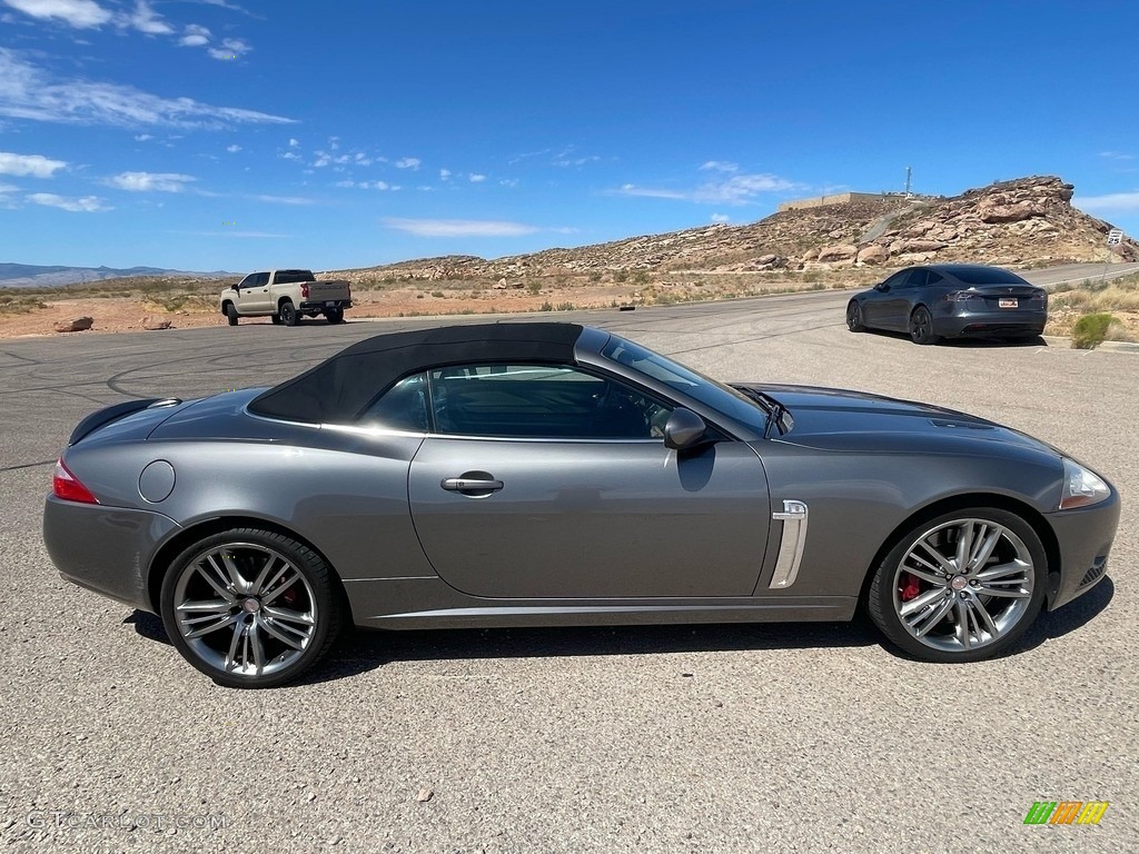 Shadow Gray 2009 Jaguar XK XKR Convertible Exterior Photo #146458097