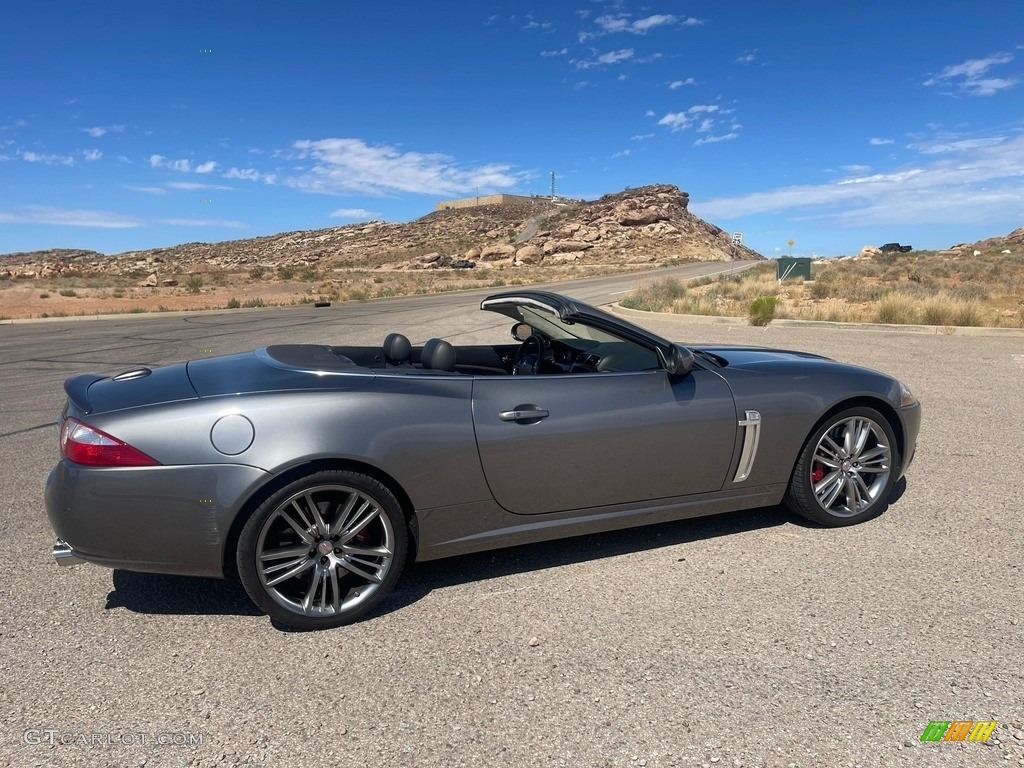 Shadow Gray 2009 Jaguar XK XKR Convertible Exterior Photo #146458106