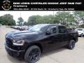 Diamond Black Crystal Pearl 2023 Ram 1500 Big Horn Night Edition Crew Cab 4x4