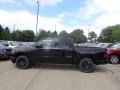 Diamond Black Crystal Pearl - 1500 Big Horn Night Edition Crew Cab 4x4 Photo No. 2