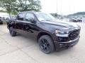 Diamond Black Crystal Pearl - 1500 Big Horn Night Edition Crew Cab 4x4 Photo No. 7
