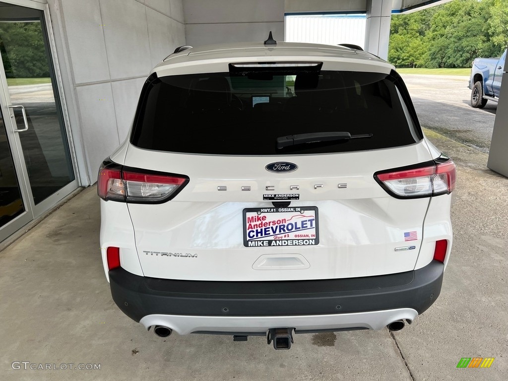 2020 Escape Titanium - Star White Metallic Tri-Coat / Sandstone photo #8