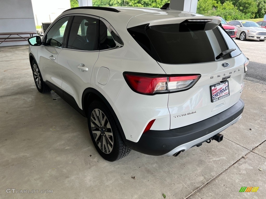 2020 Escape Titanium - Star White Metallic Tri-Coat / Sandstone photo #10