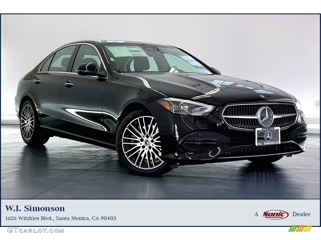 2023 C 300 Sedan - Black / Black photo #1