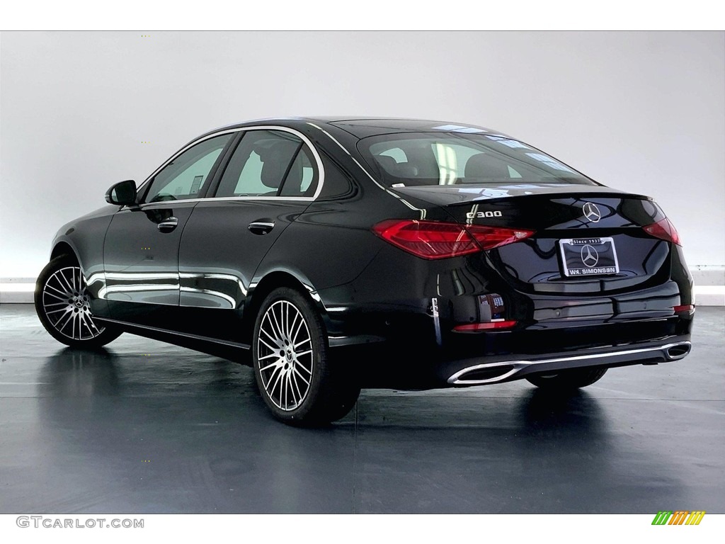 2023 C 300 Sedan - Black / Black photo #2