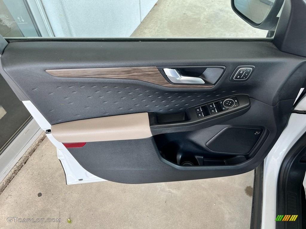 2020 Ford Escape Titanium Sandstone Door Panel Photo #146459175