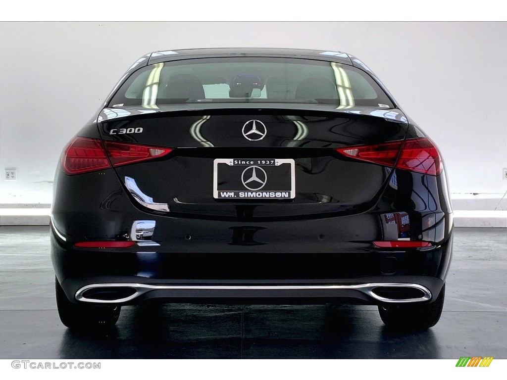 2023 C 300 Sedan - Black / Black photo #3