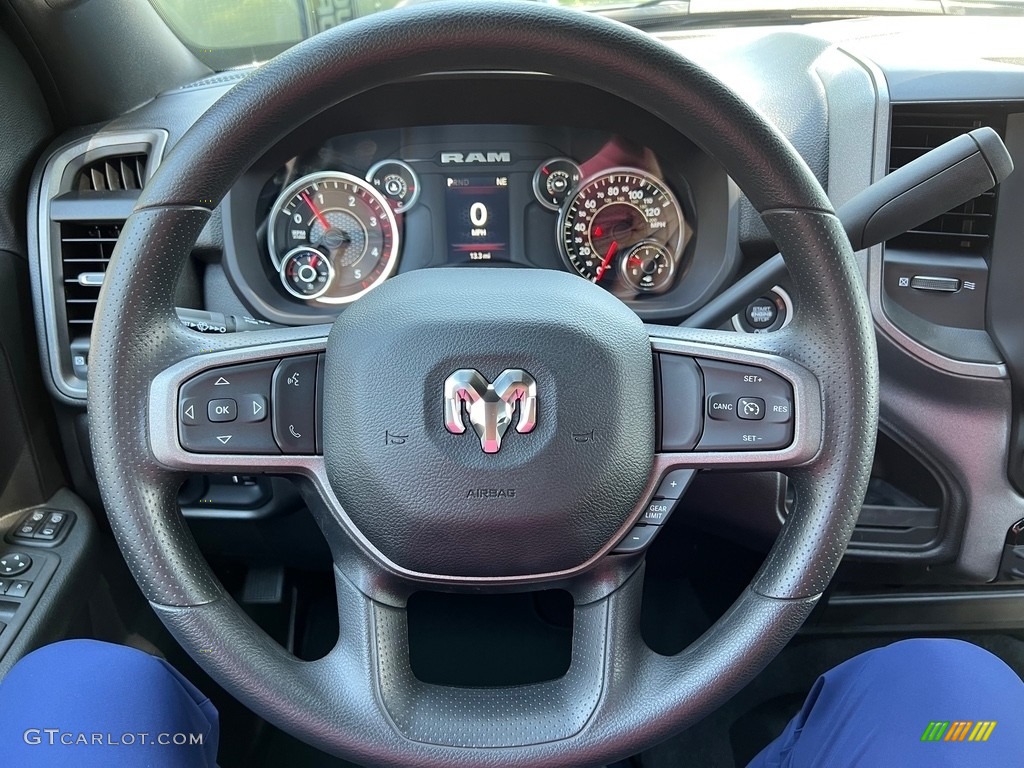 2024 Ram 2500 Tradesman Crew Cab 4x4 Black Steering Wheel Photo #146459282