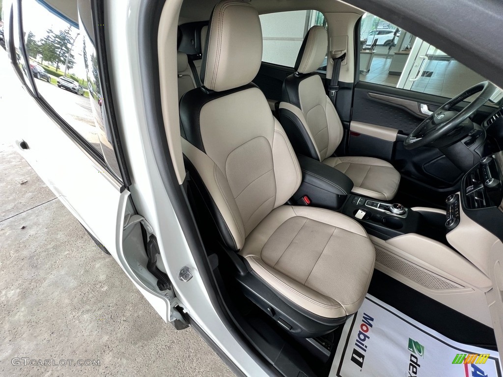 2020 Escape Titanium - Star White Metallic Tri-Coat / Sandstone photo #24