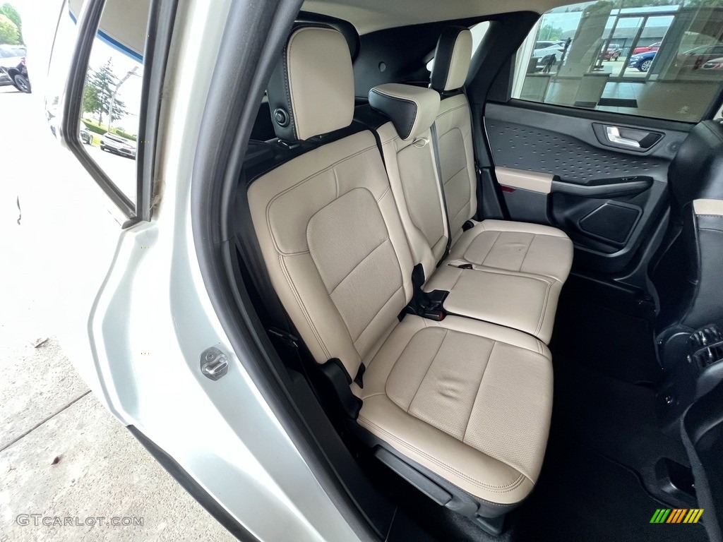 2020 Escape Titanium - Star White Metallic Tri-Coat / Sandstone photo #25