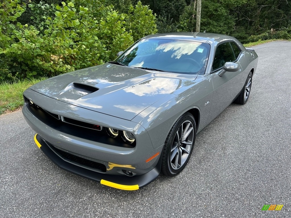 2023 Challenger R/T Plus - Destroyer Grey / Black photo #2