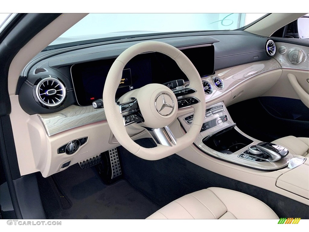 Macchiato Beige/Magma Gray Interior 2023 Mercedes-Benz E 450 Cabriolet Photo #146459567