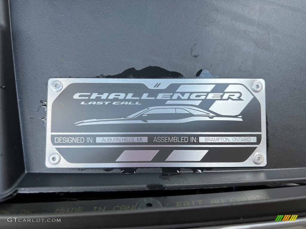 2023 Challenger R/T Plus - Destroyer Grey / Black photo #10