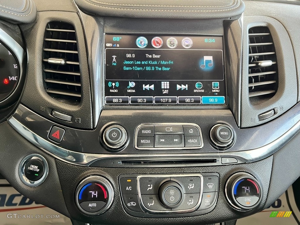 2019 Impala Premier - Blue Velvet Metallic / Jet Black photo #21