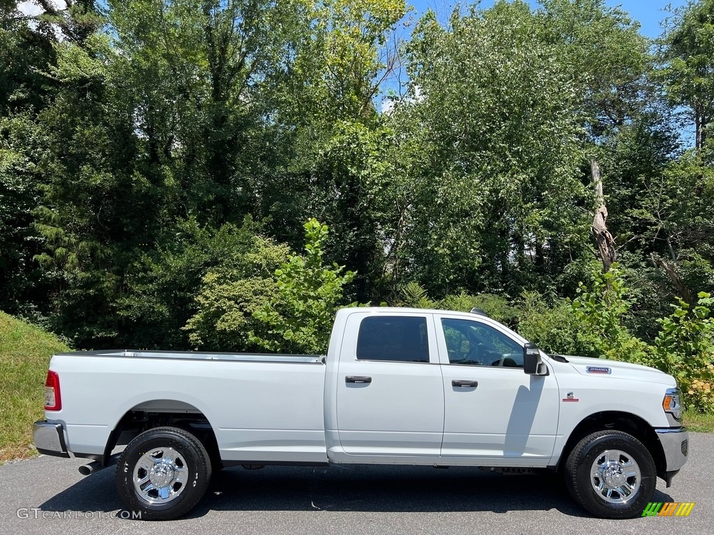 Bright White 2024 Ram 2500 Tradesman Crew Cab 4x4 Exterior Photo #146460262
