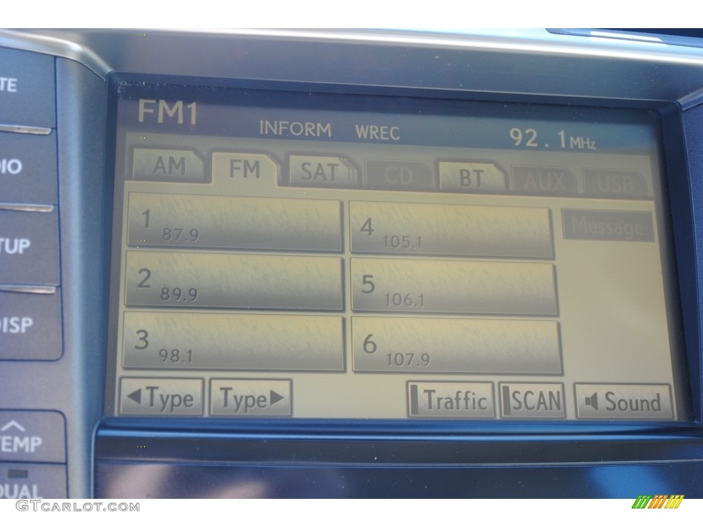 2012 LS 460 AWD - Obsidian Black / Parchment/Medium Brown Walnut photo #17